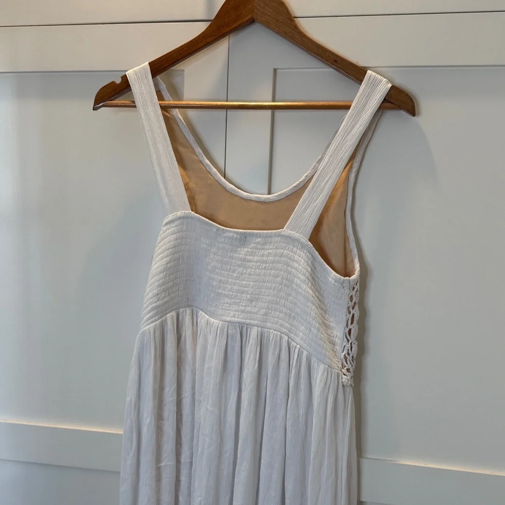 bishop + young White Crochet Maxi Dress - Picture 9 of 13